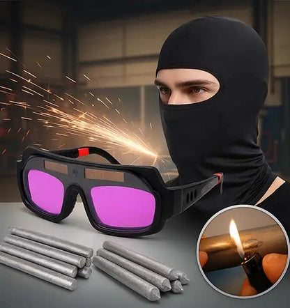 Gafas para soldadura + Protector Facial 🕶️💥 - Ofertas