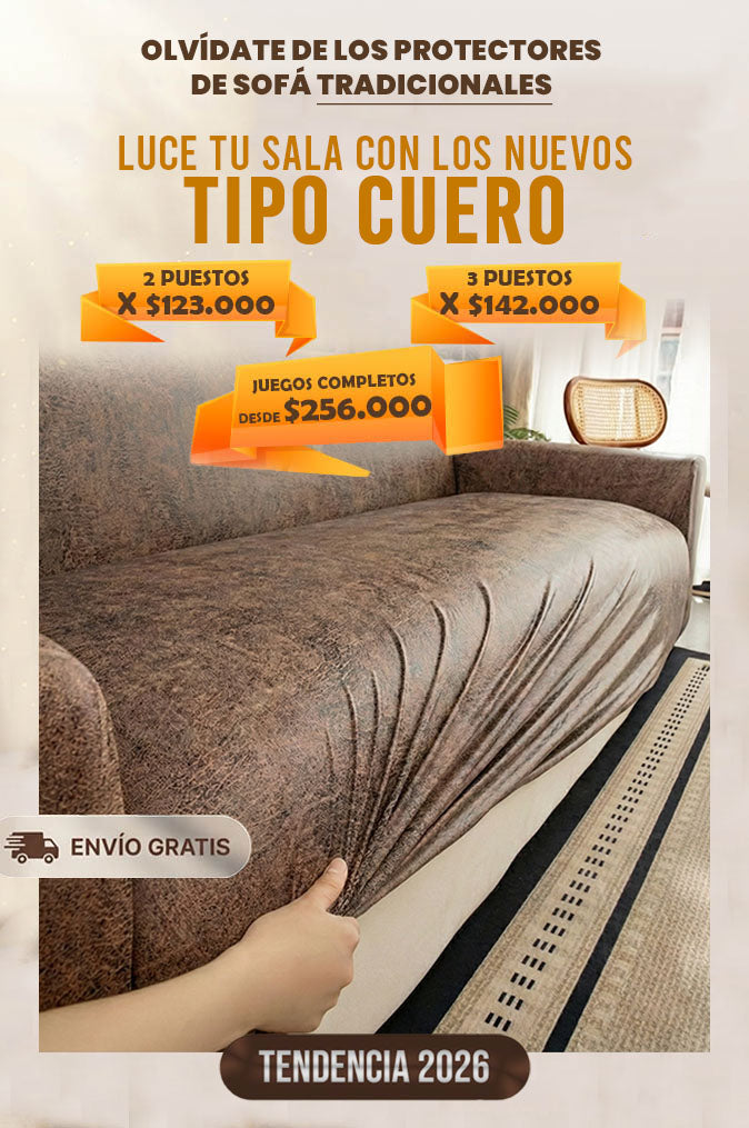 Protectores de Sofá tipo Cuero - Ofertas