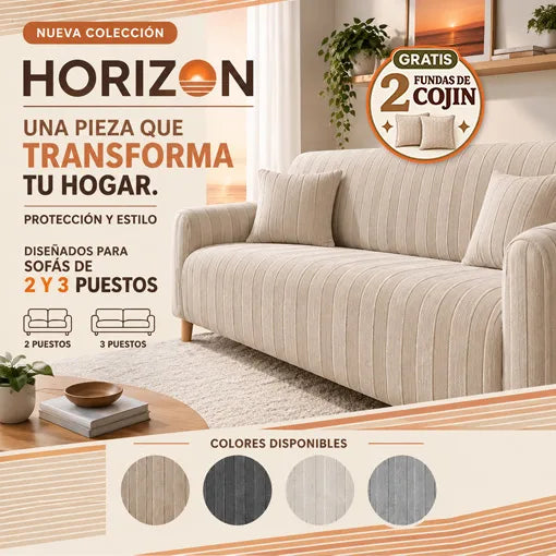 Protectores de sofá Horizon + 2 Fundas de Cojines GRATIS 🛋️